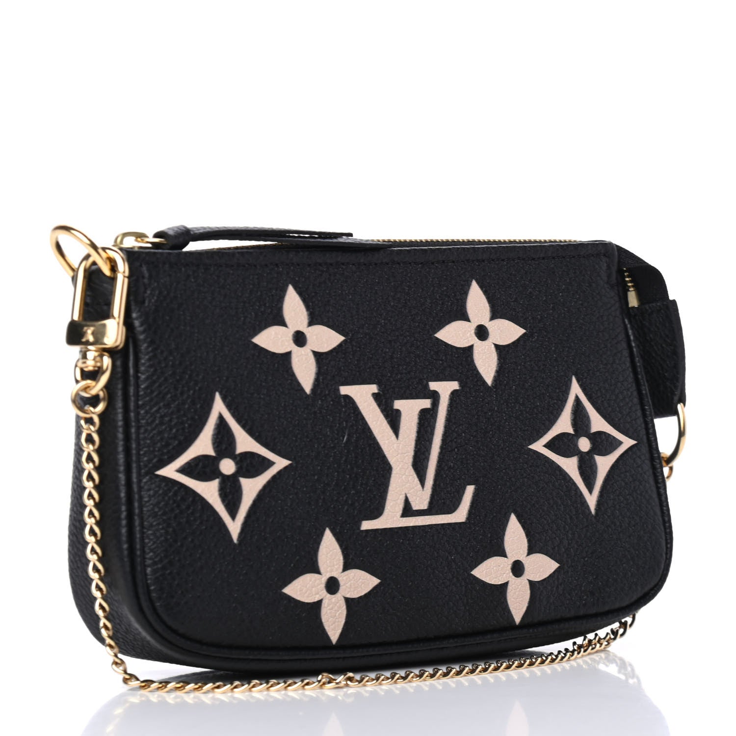 Louis Vuitton Empreinte Monogram Giant Mini Pochette Accessories Black 2 of 4