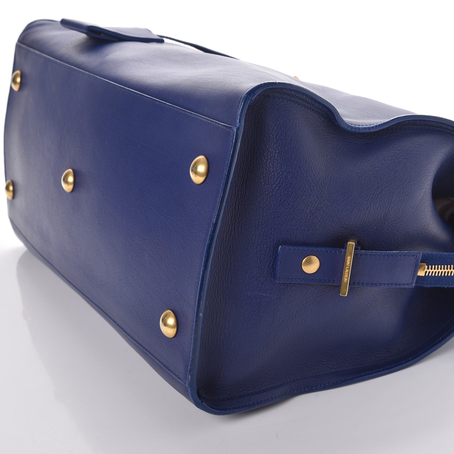 Calfskin Medium Classic Y Cabas Navy