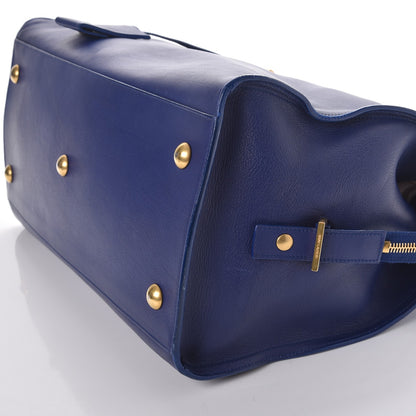 Saint Laurent Calfskin Medium Classic Y Cabas Navy 11 of 11