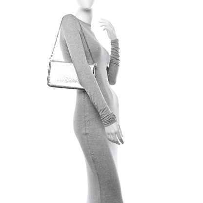 Christian Louboutin Specchio Star Loubila Chain Clutch Silver 3 of 13