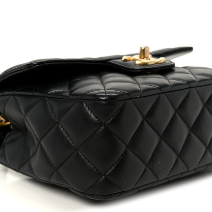 Chanel Lambskin Quilted Casino Chips Small Flap Black 10 of 11