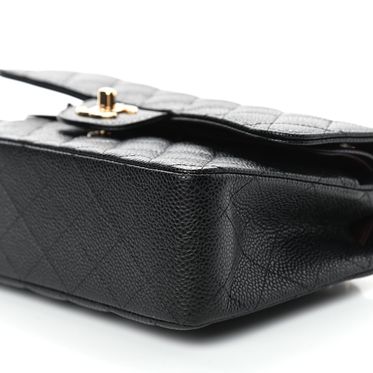 Chanel Caviar Quilted Small Double Flap Black 9 of 9
