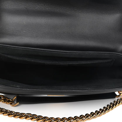 Louis Vuitton Calfskin New Wave Chain MM Black 5 of 11