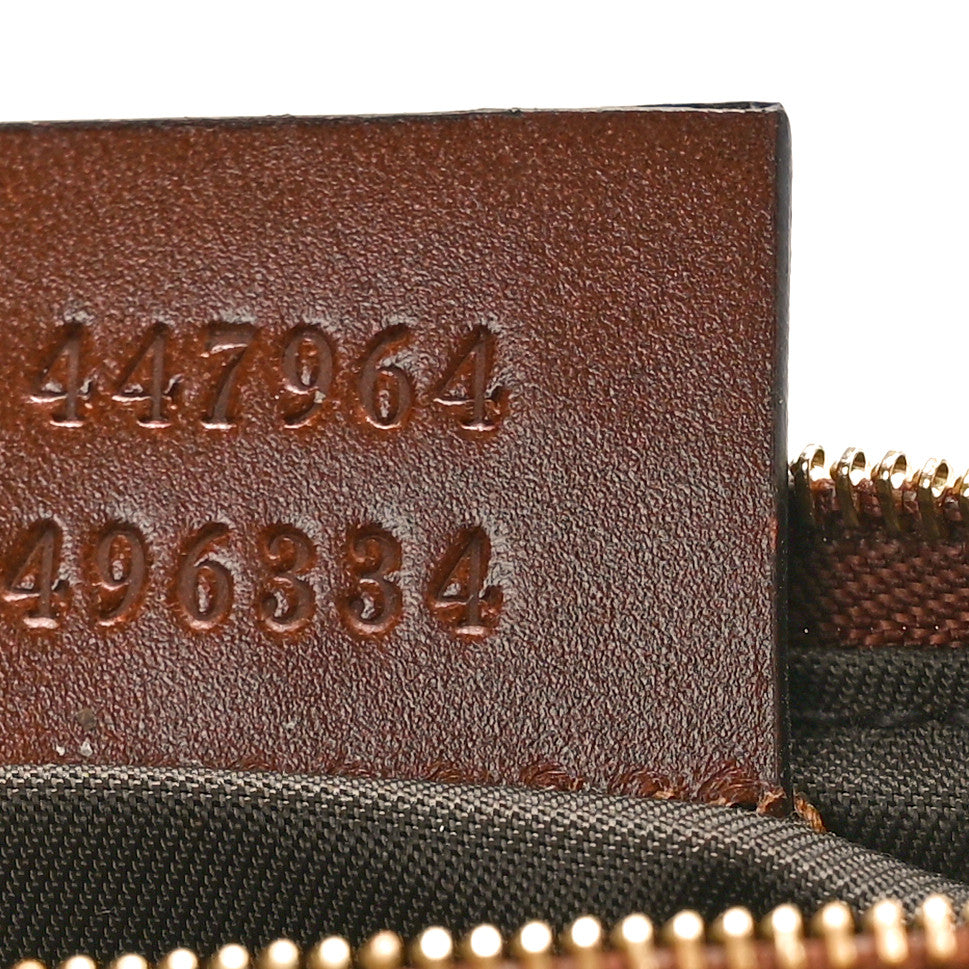 Gucci GG Supreme Monogram Key Case Brown 7 of 8