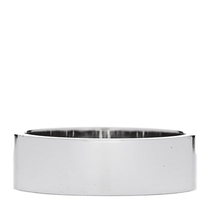 Hermes 18K White Gold Diamond PM H D'Ancre Ring 50 5.25 3 of 5