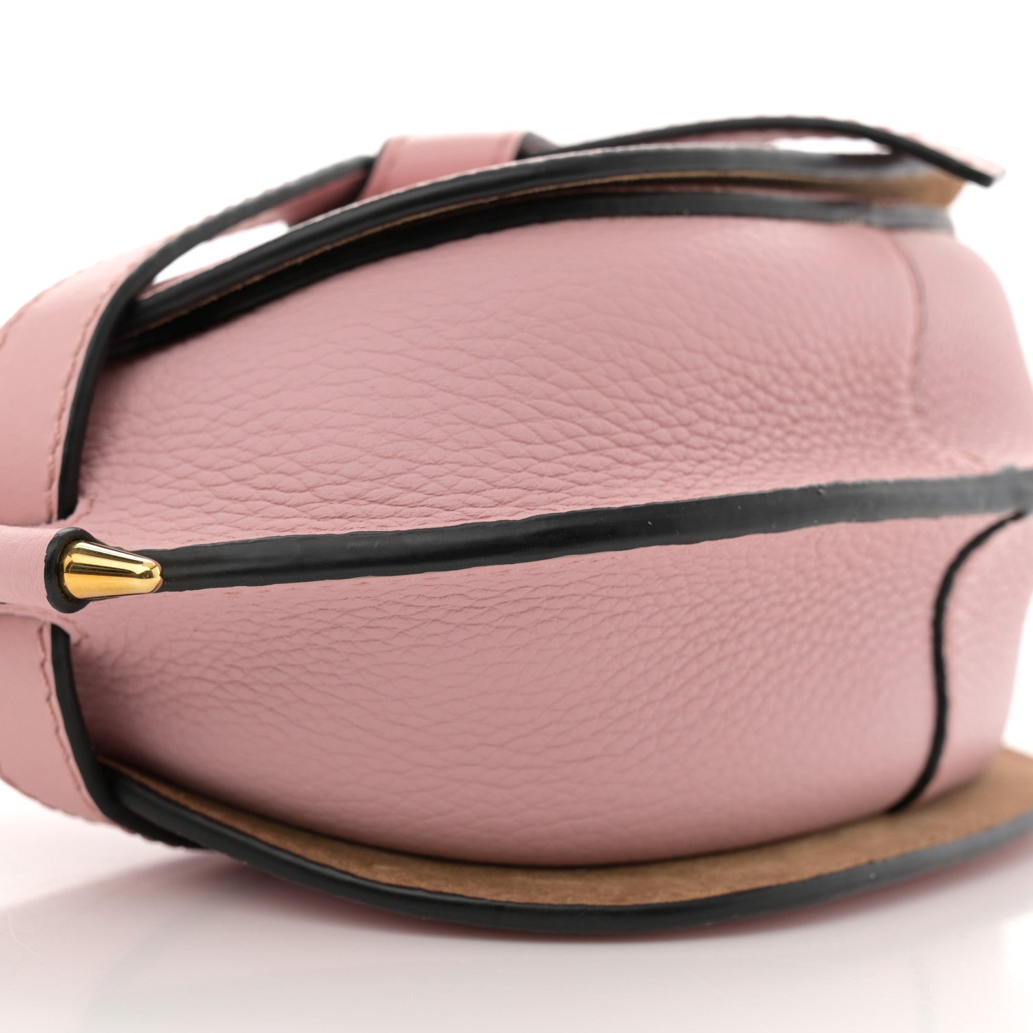 Loewe Grained Calfskin Mini Gate Crossbody Bag Pastel Pink 8 of 9