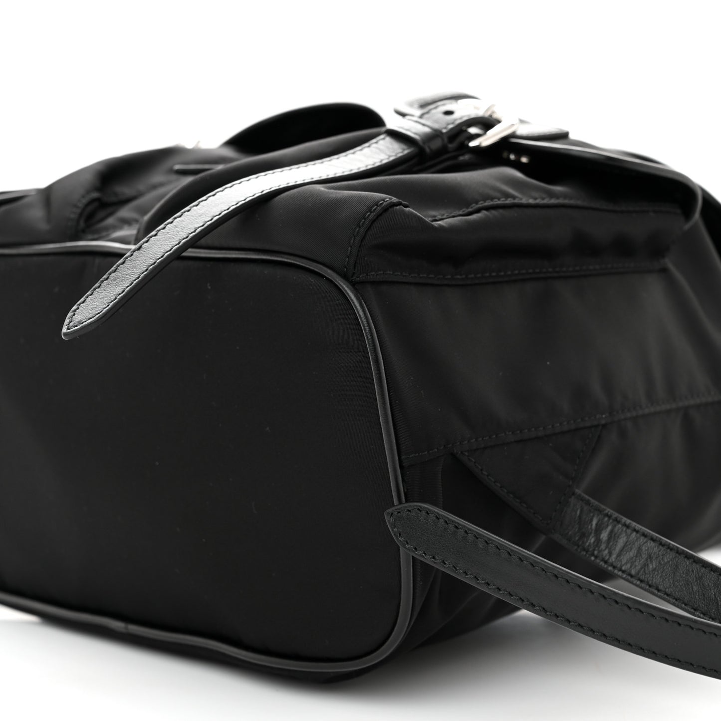 Tessuto Nylon Vitello Backpack Black
