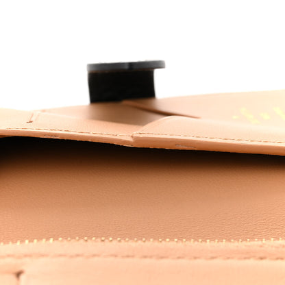 Louis Vuitton LOUIS VUITTON Taurillon Capucines Vertical Compact Wallet Black 7 of 8