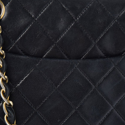 Chanel Lambskin Quilted Small Single Flap Black 17 of 26