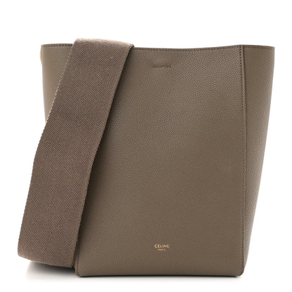 Celine Soft Grained Calfskin Small Sangle Bucket Bag Taupe 1 of 10