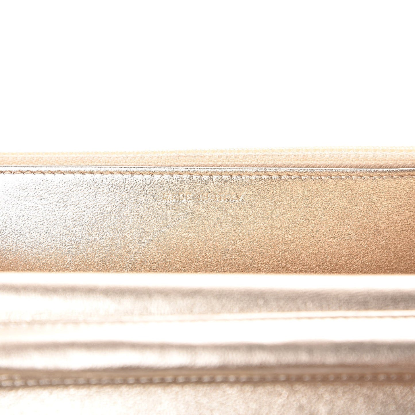 Satin Diamond Stitch Wallet On Chain WOC Black Gold