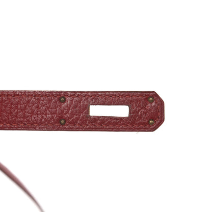 Hermes Fjord Kelly Retourne 35 Rouge Vif 7 of 17