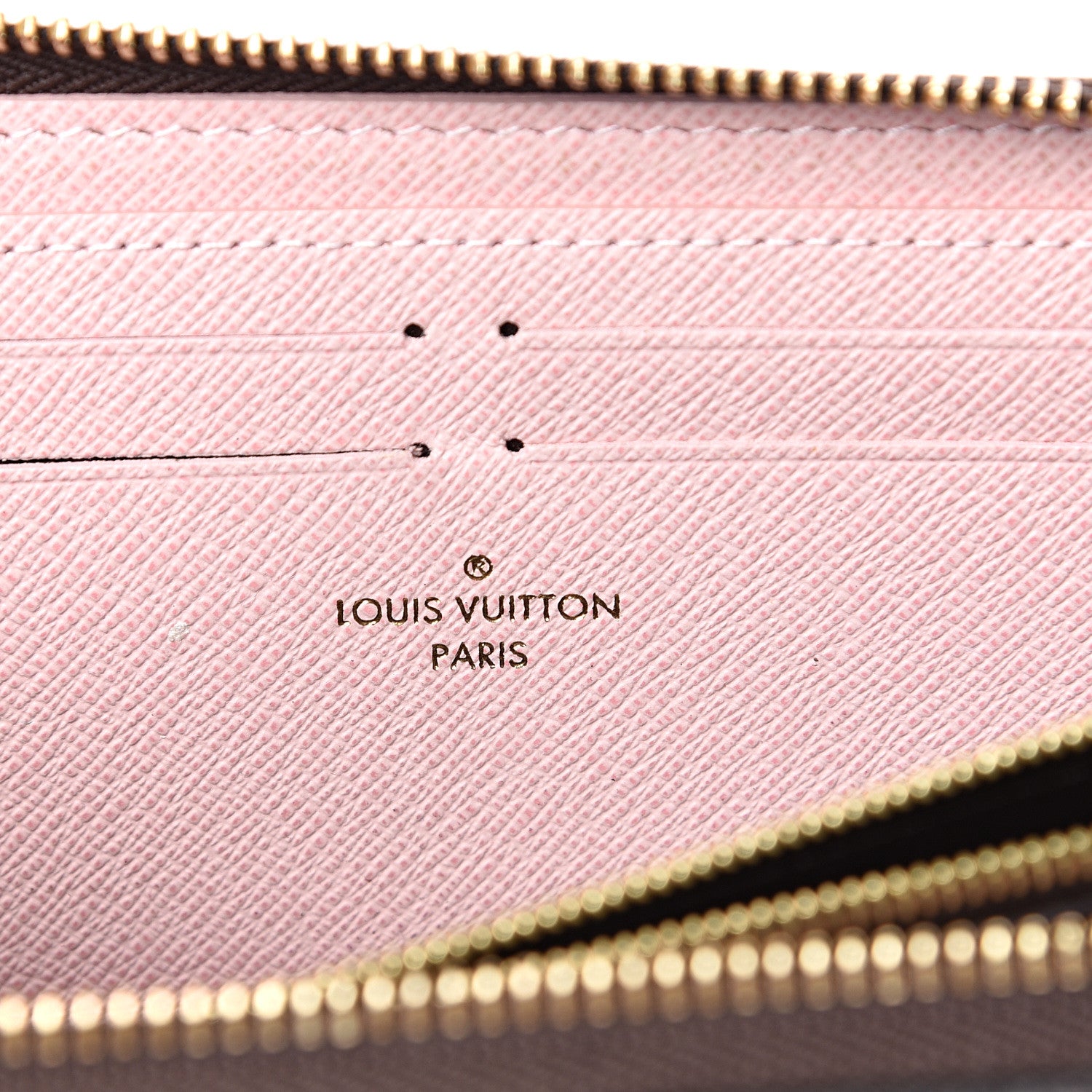 Louis Vuitton Monogram Clemence Wallet Rose Ballerine 5 of 7