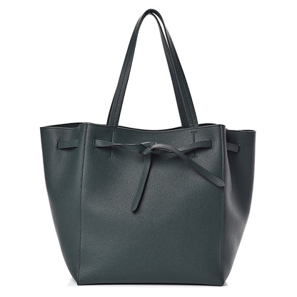 Celine Soft Grained Calfskin Small Belt Cabas Phantom Amazone 1 of 10