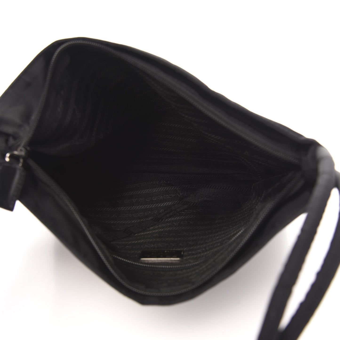 Tessuto Nylon Vela Shoulder Bag Black