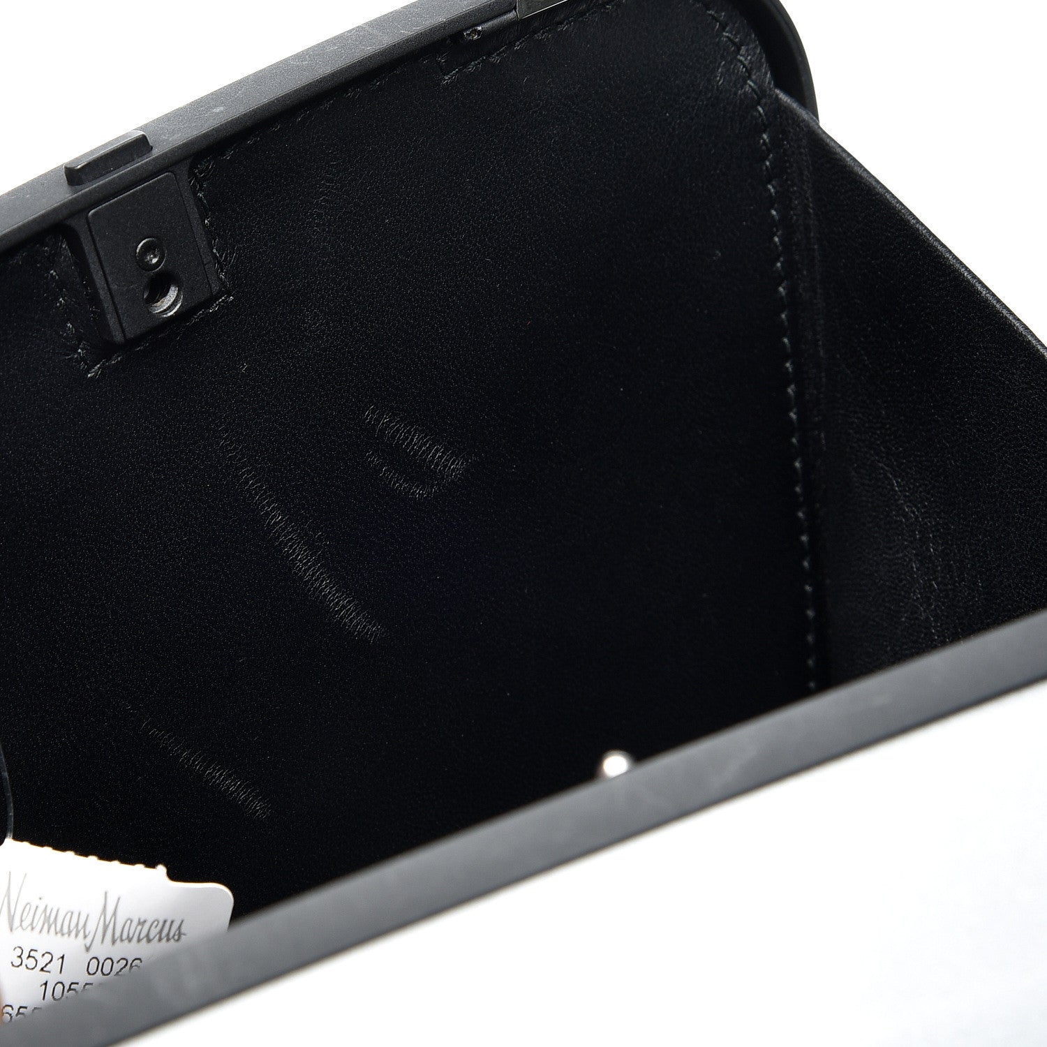 Balenciaga Metal Rear-View Mirror Case Silver Hardware 8 of 9