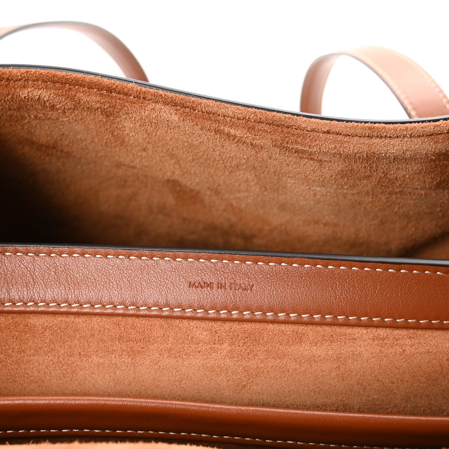 Celine Calfskin Large Soft 16 Bag Tan 7 of 12