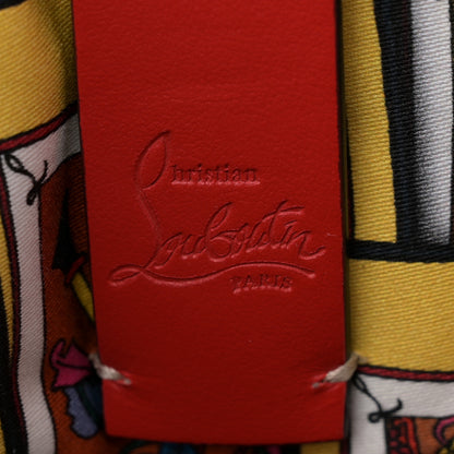 Christian Louboutin Canvas Embroidered Calfskin Caracaba Tote Multicolor 6 of 11