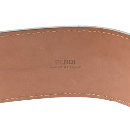 Fendi Velvet FF Belt 85 34 Tobacco 4 of 6