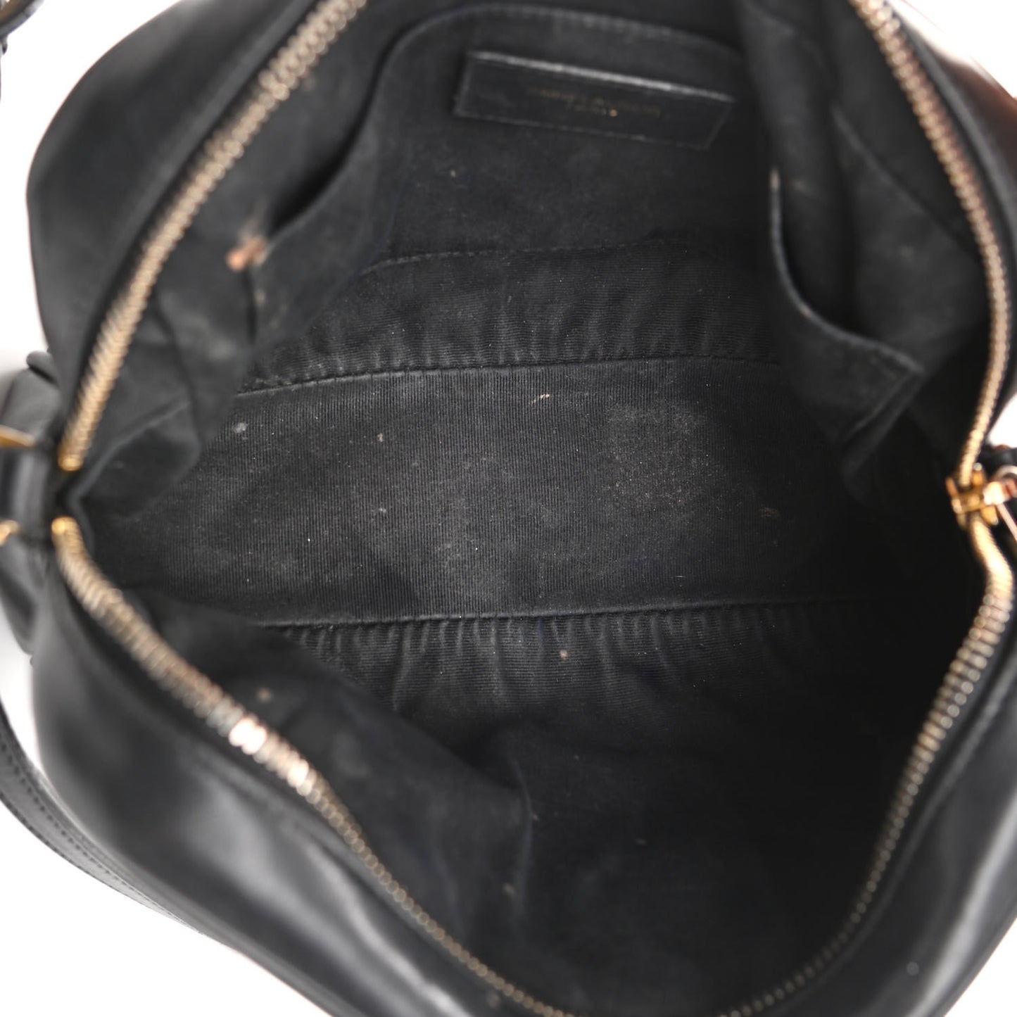 Calfskin Matelasse Monogram Lou Camera Bag Black