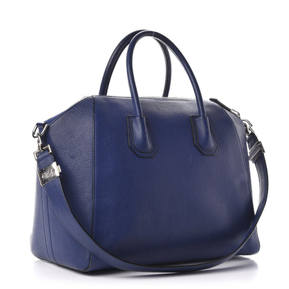 Givenchy Sugar Goatskin Medium Antigona Bright Blue 3 of 11