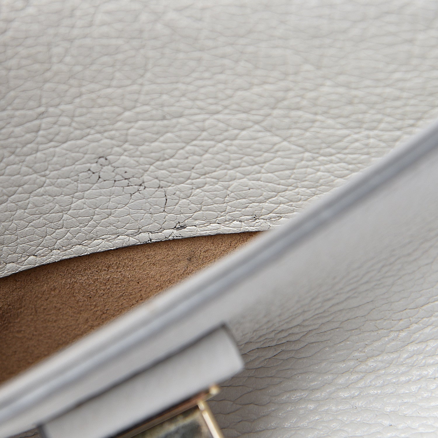 MCM Grained Calfskin Medium Milla Convertible Backpack White Flake 12 of 17