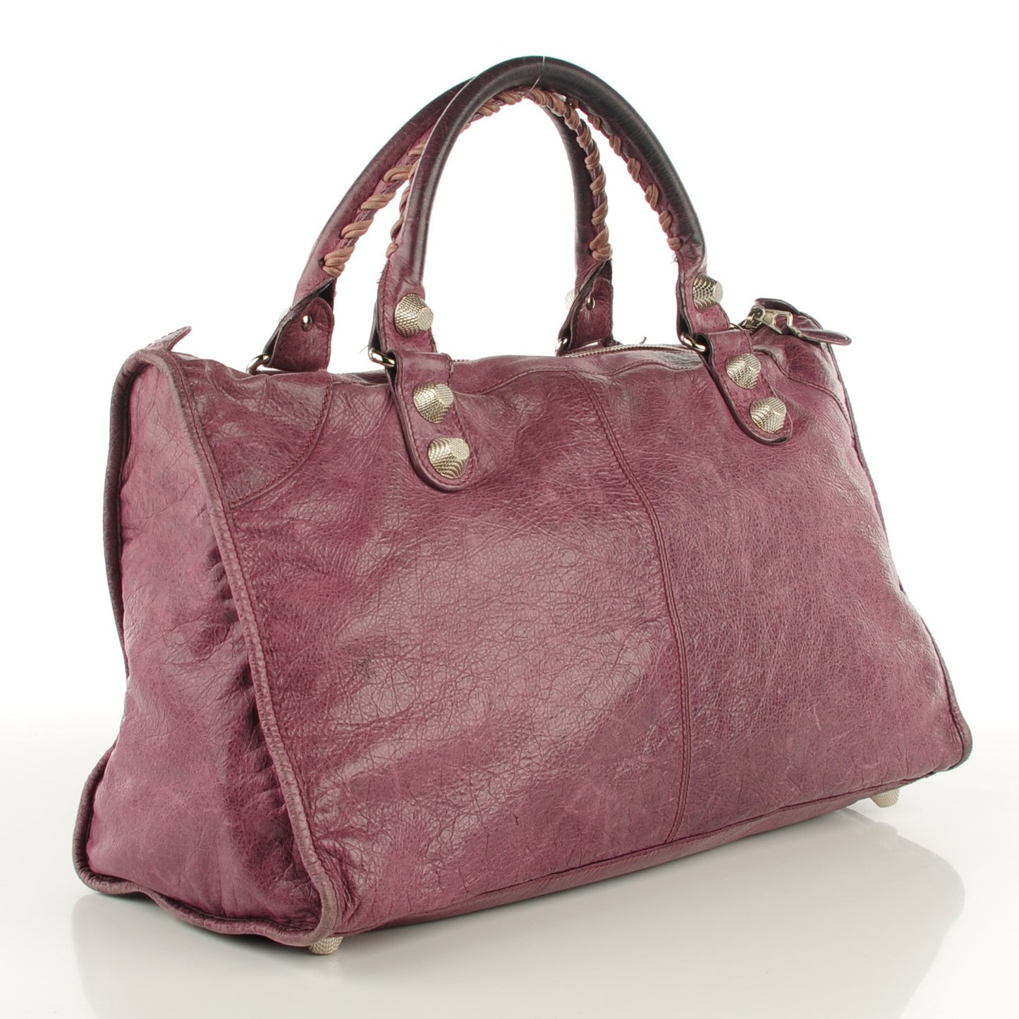 Agneau Giant 21 Silver Hardware Work Murier