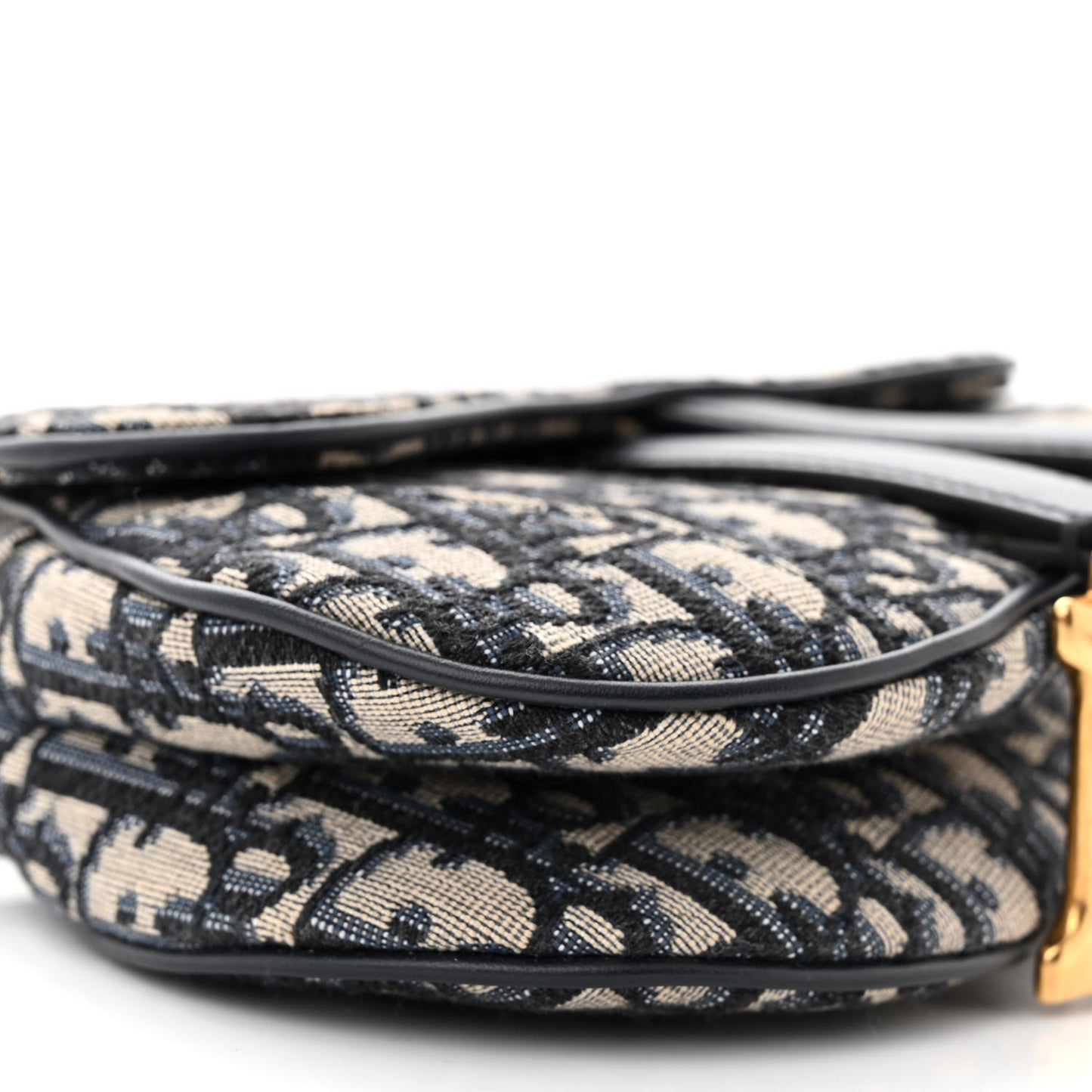 Oblique Mini Saddle Bag Blue