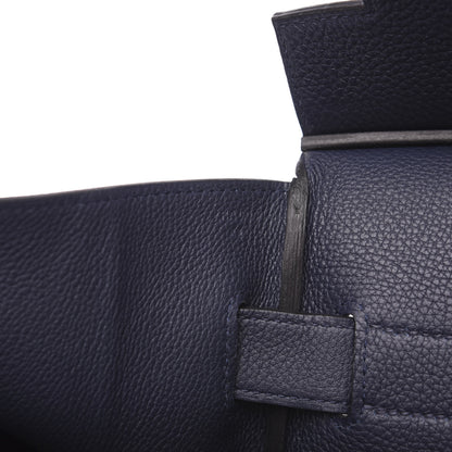Hermes Togo HAC Travel Birkin 50 Bleu Nuit 6 of 11
