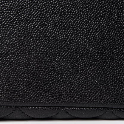 Chanel Caviar Quilted Grand Shopping Tote GST Black 9 of 14