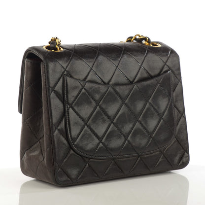 Chanel Lambskin Quilted Mini Square Flap Brown 3 of 11