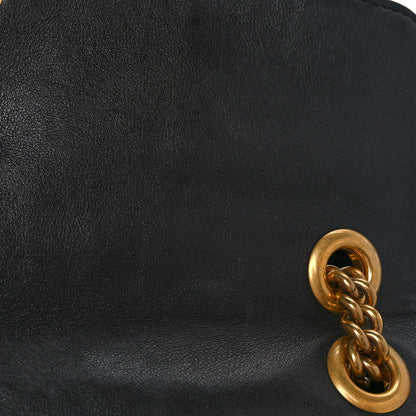 Gucci Velvet Matelasse Medium GG Marmont Shoulder Bag Black 15 of 16