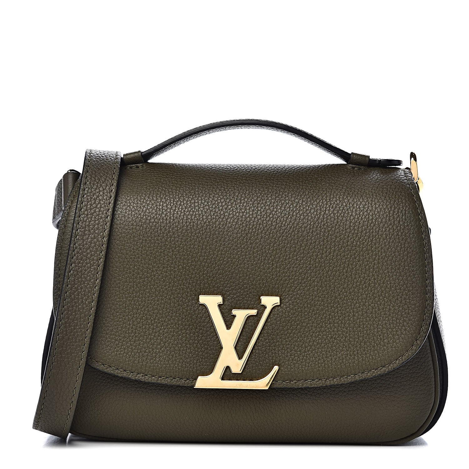 Louis Vuitton Grained Calfskin Vivienne NM Kaki 1 of 14
