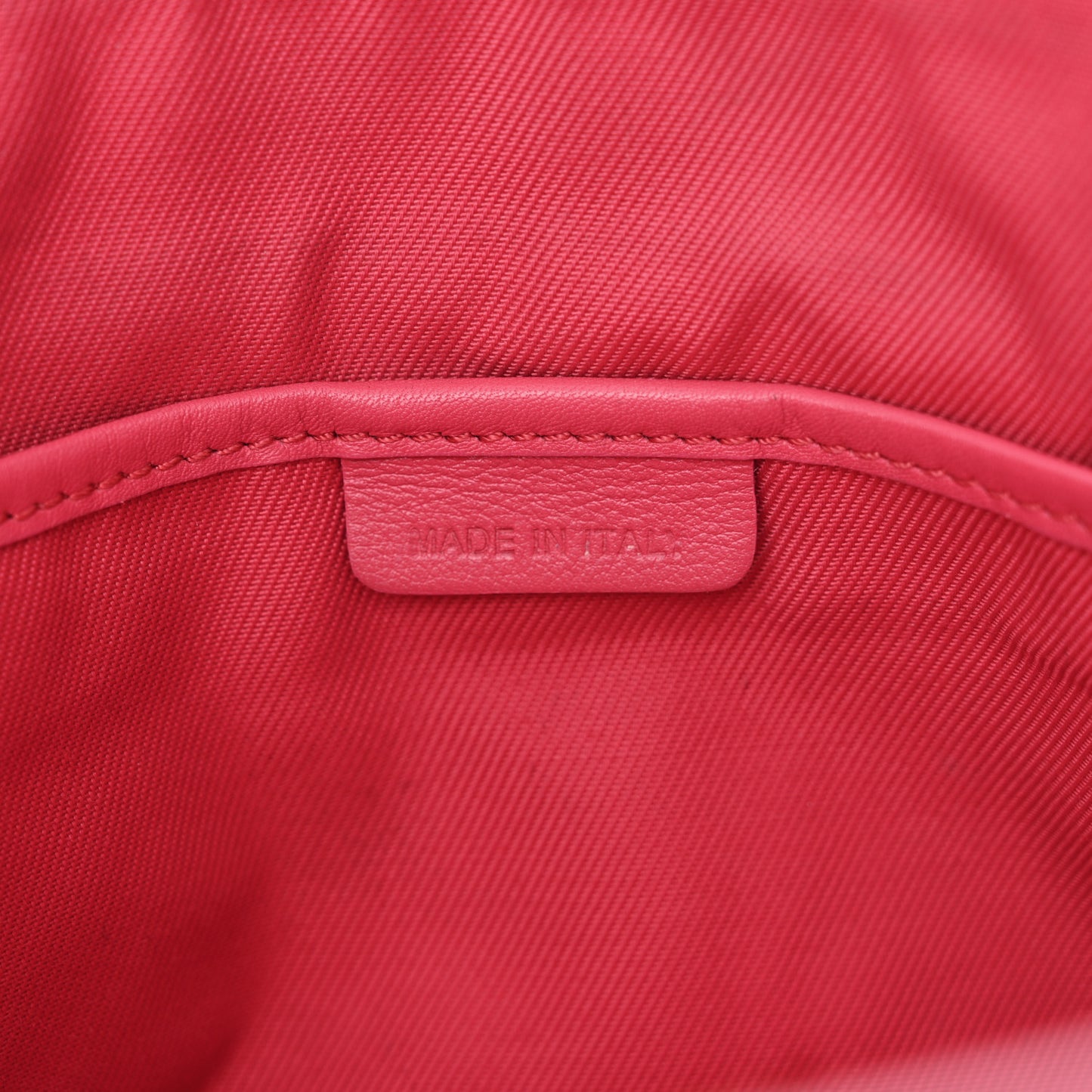 Haymarket Check Bow Tie Crossbody Bag Pink