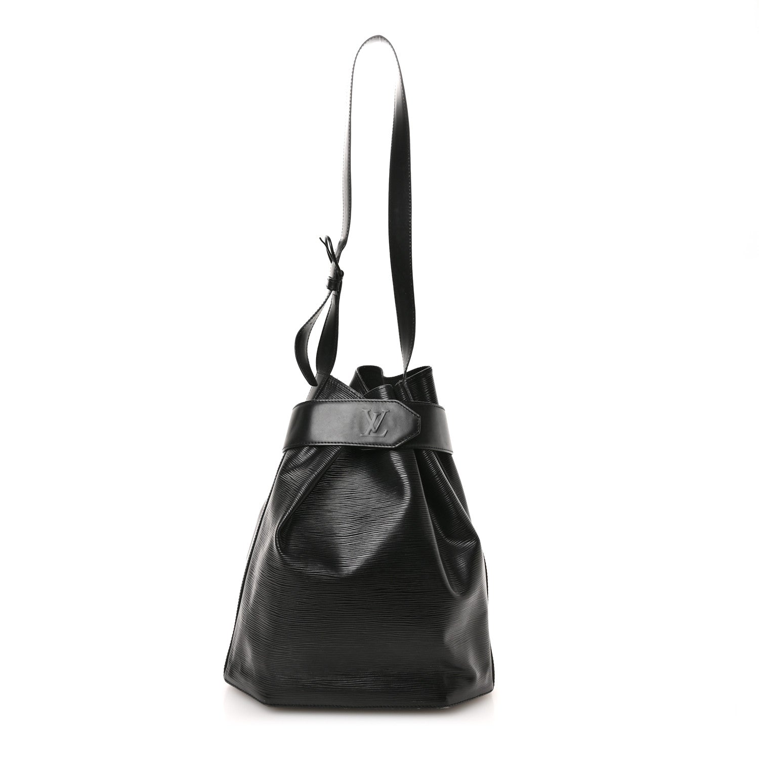 Louis Vuitton Epi Sac D'Epaule GM Black 1 of 10