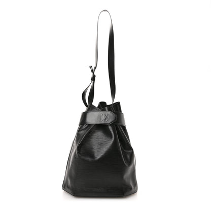 Louis Vuitton Epi Sac D'Epaule GM Black 1 of 10