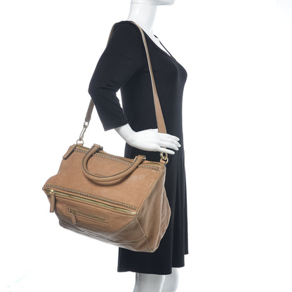 Givenchy Washed Lambskin Large Studded Pandora Beige 2 of 12
