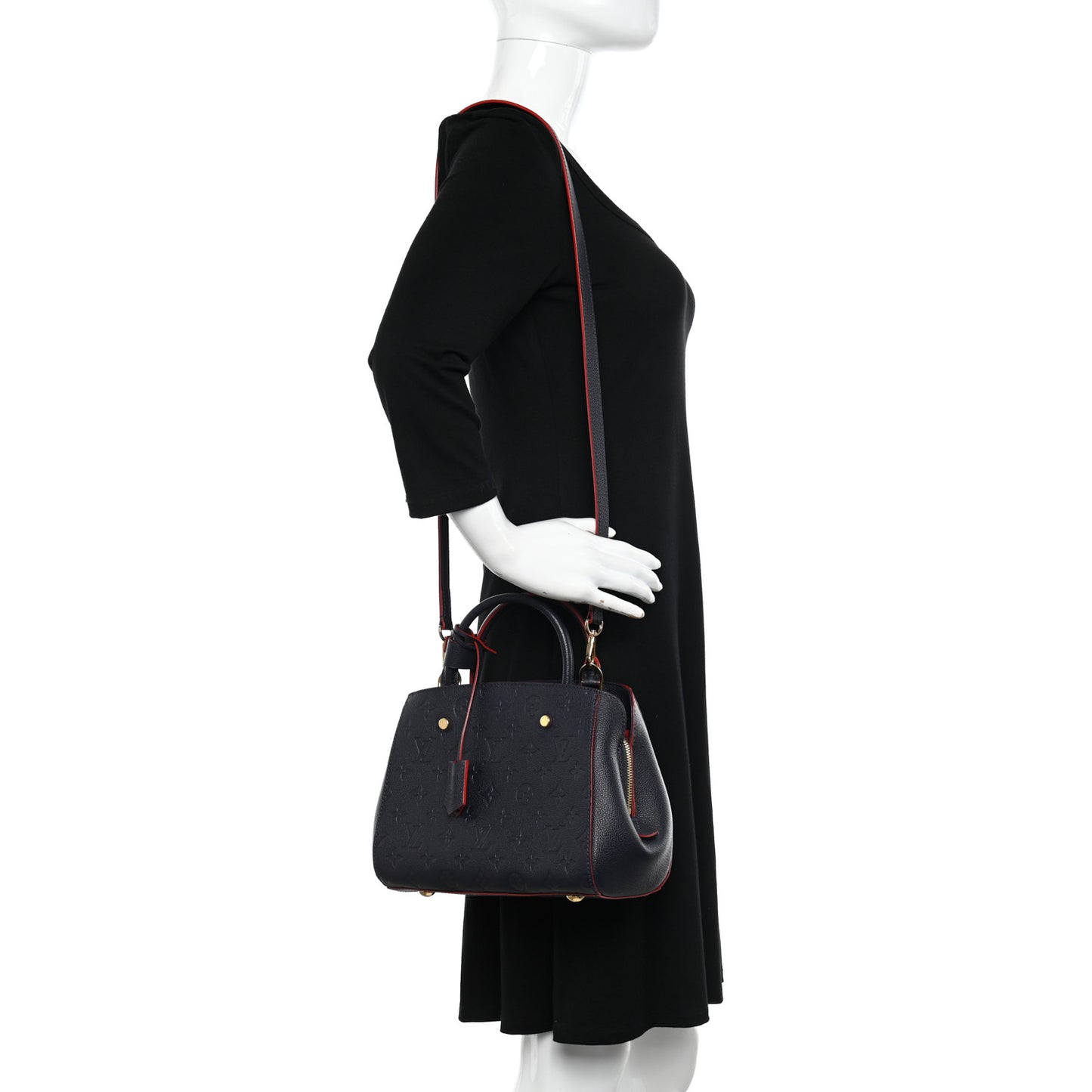 Empreinte Montaigne BB Marine Rouge