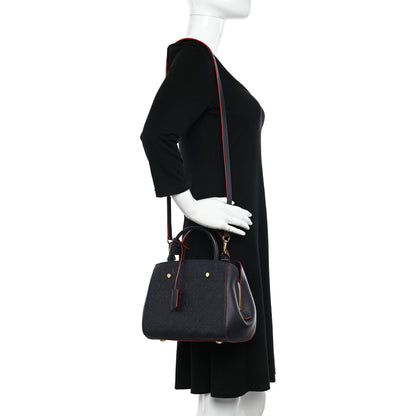 Louis Vuitton Empreinte Montaigne BB Marine Rouge 2 of 12