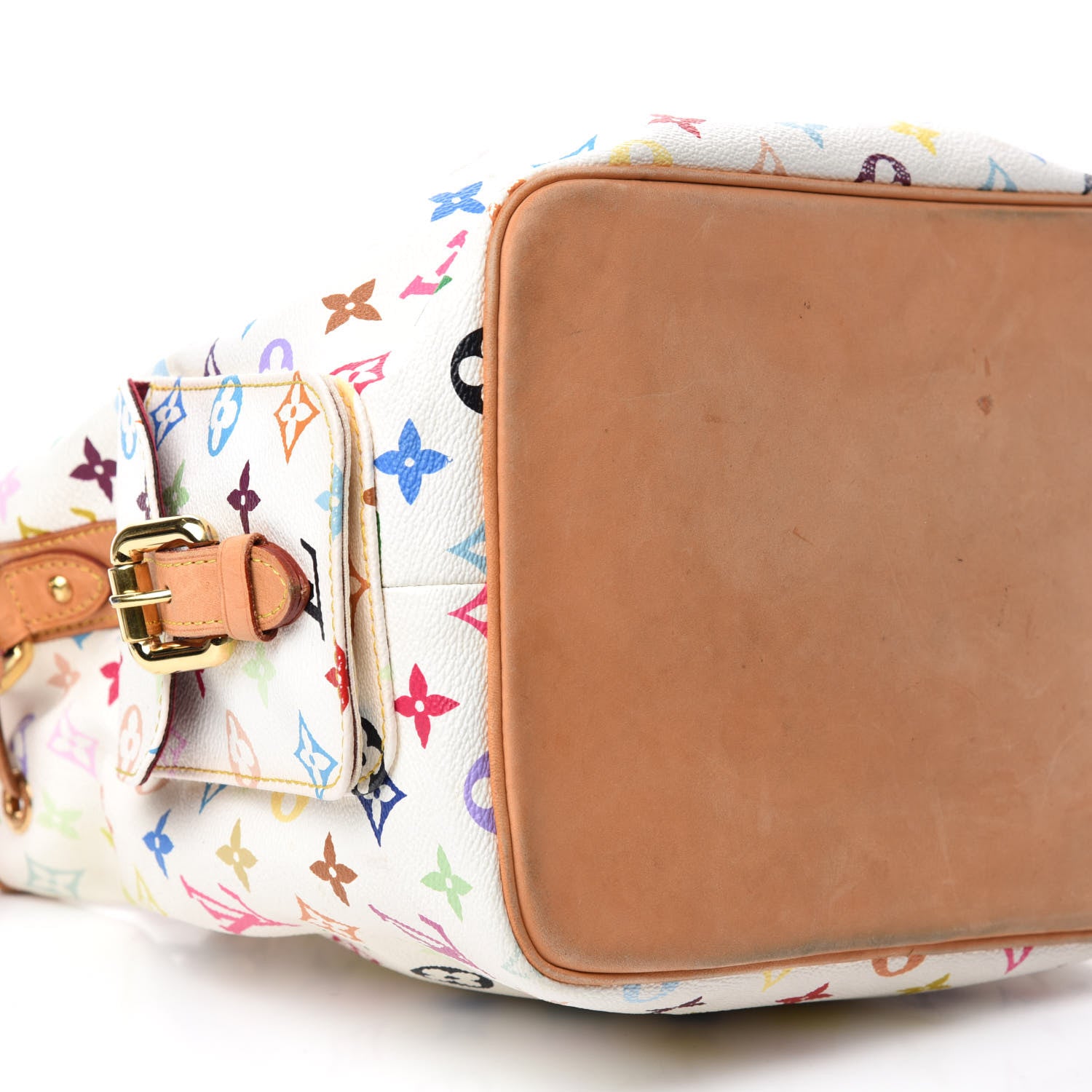 Louis Vuitton Monogram Multicolor Petit Noe White 6 of 10