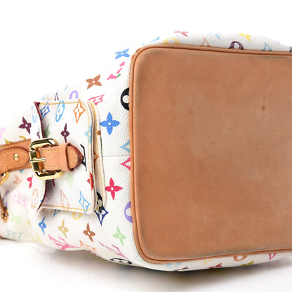 Louis Vuitton Monogram Multicolor Petit Noe White 6 of 10