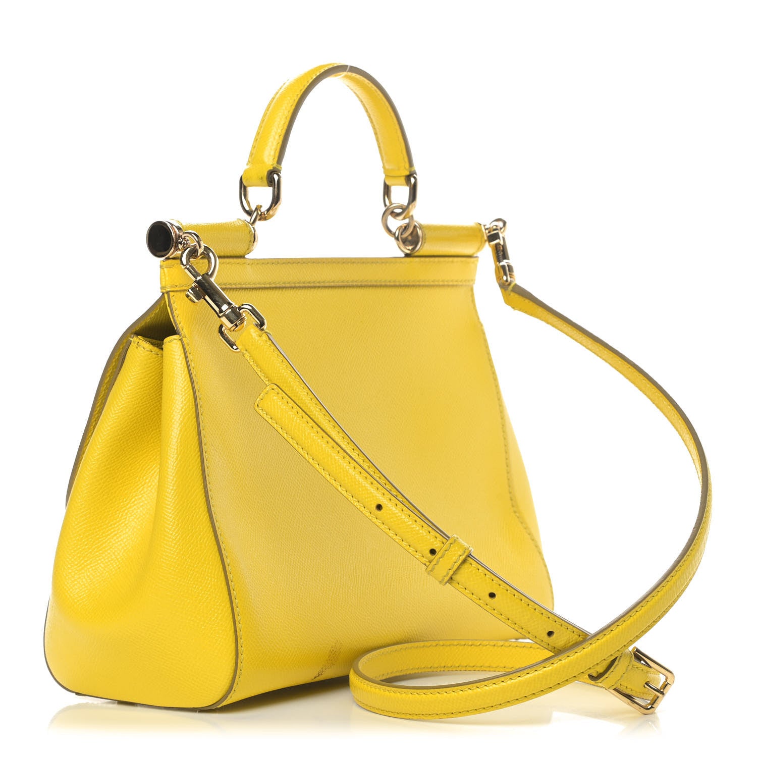 Dolce & Gabbana Dauphine Medium Miss Sicily Satchel Light Yellow 2 of 6