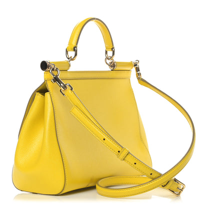 Dolce & Gabbana Dauphine Medium Miss Sicily Satchel Light Yellow 2 of 6