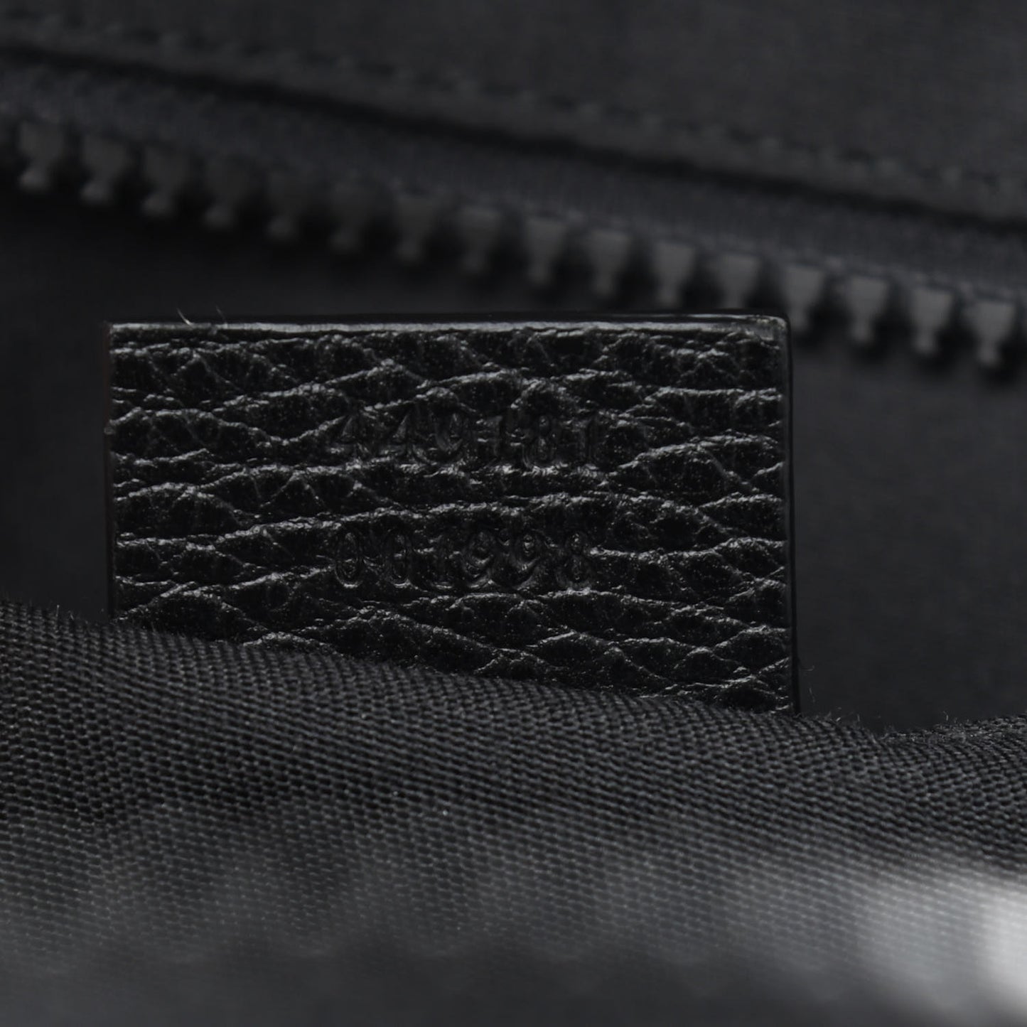Nylon Monogram Slim Backpack Black