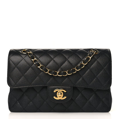 Chanel Caviar Quilted Small Double Flap Black 1 of 9