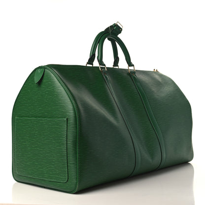 Louis Vuitton Epi Keepall 55 Borneo 2 of 8