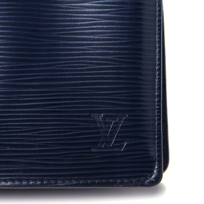 Louis Vuitton Epi Brazza Wallet Indigo 8 of 11