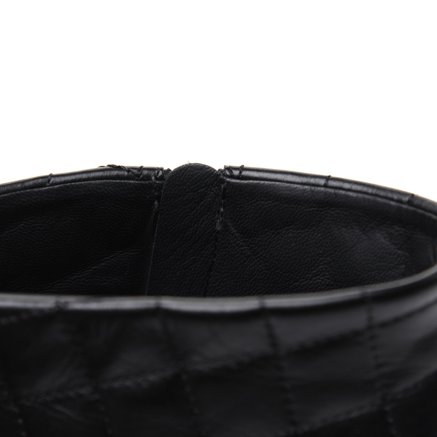 Chanel Calfskin Quilted Cap Toe Short Boots 39 Black 8 of 13