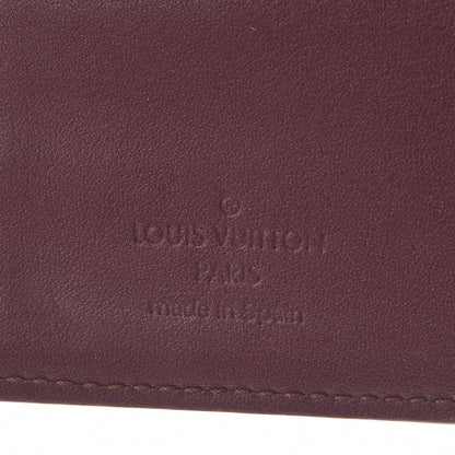 Louis Vuitton Mat Monogram Small Ring Agenda Cover Violet 6 of 8