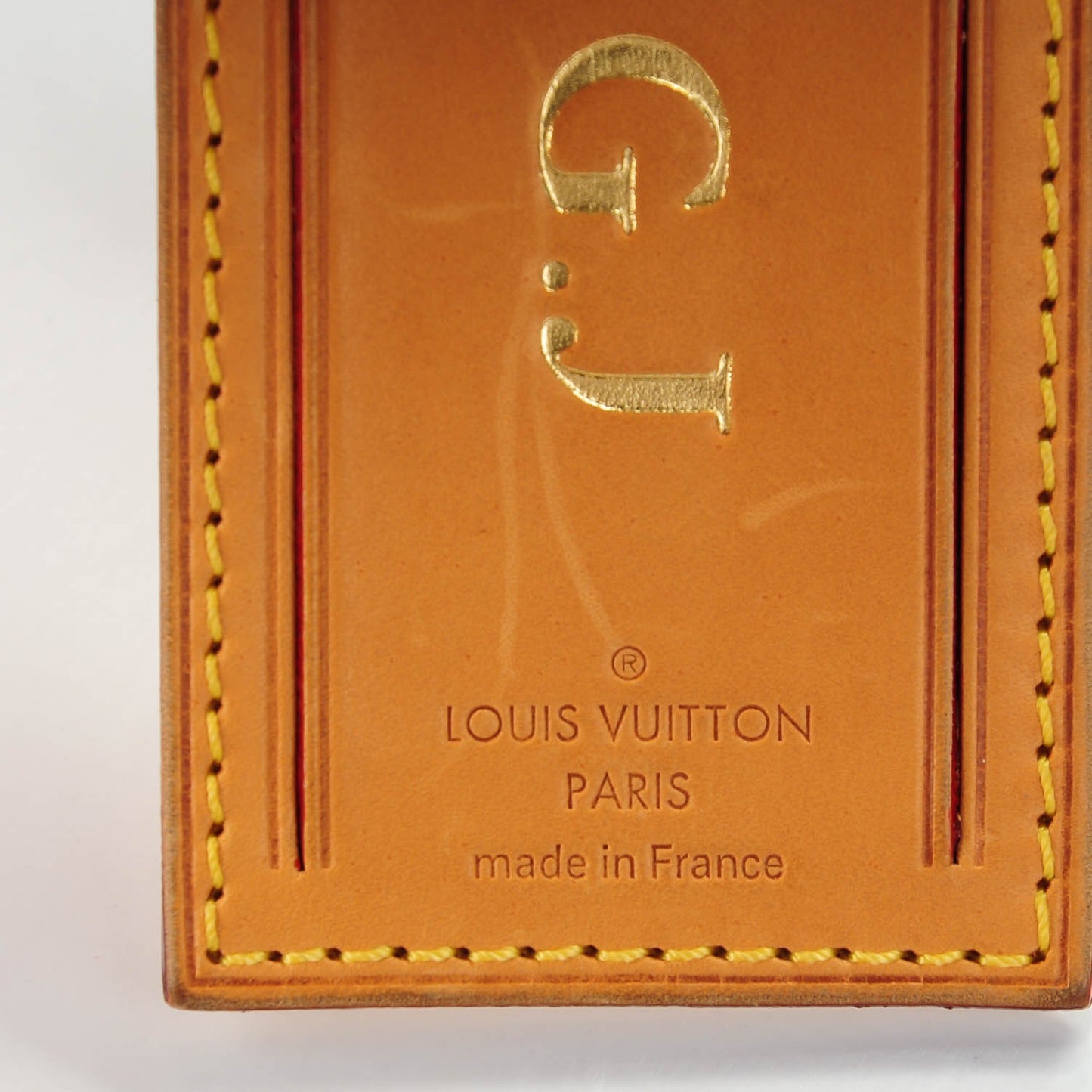 Vachetta Luggage Tag